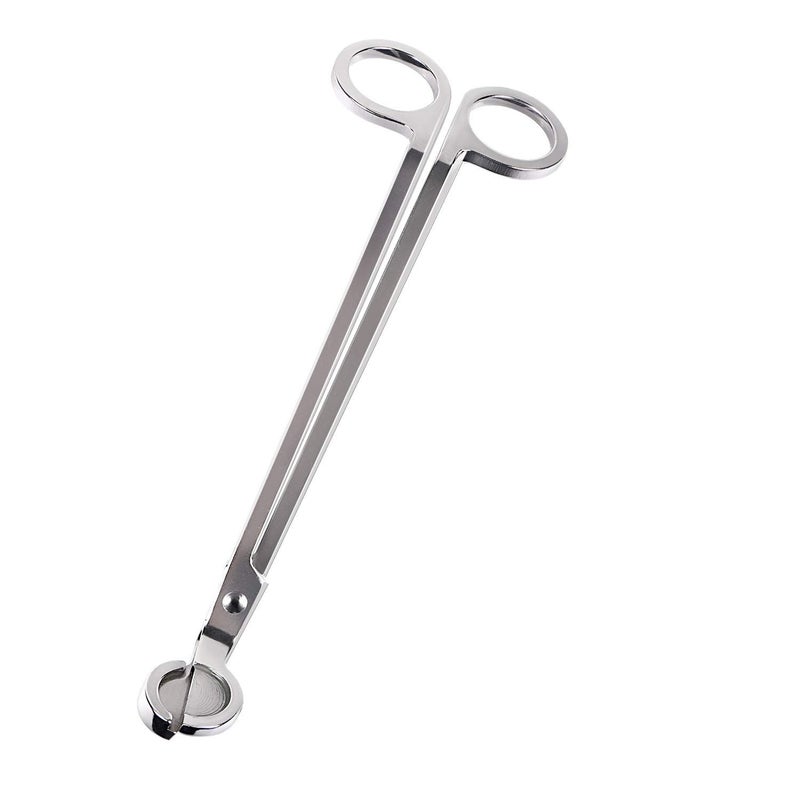 Yoodelife Candle Wick Trimmer, Polished Stainless Steel Wick Clipper Cutter - Reaches Deep Into Candles to Cut Spent Wicks, Allow Cleaner Burn and Prevent Soot Buildup - Image 1